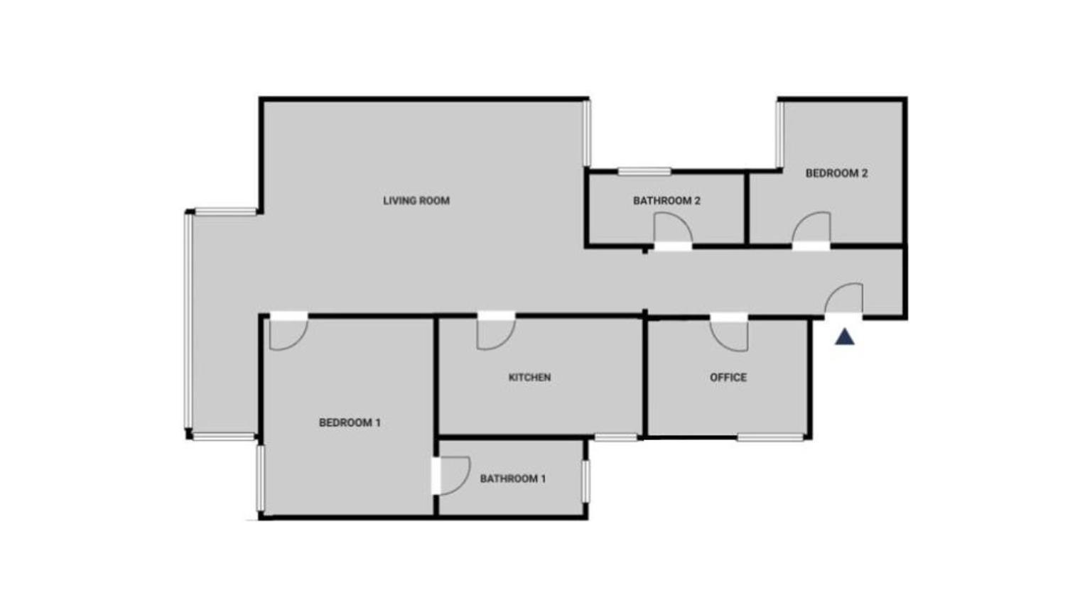Apartamento Blueground De Gracia Ac Wd Nr Park Bcn-176 *